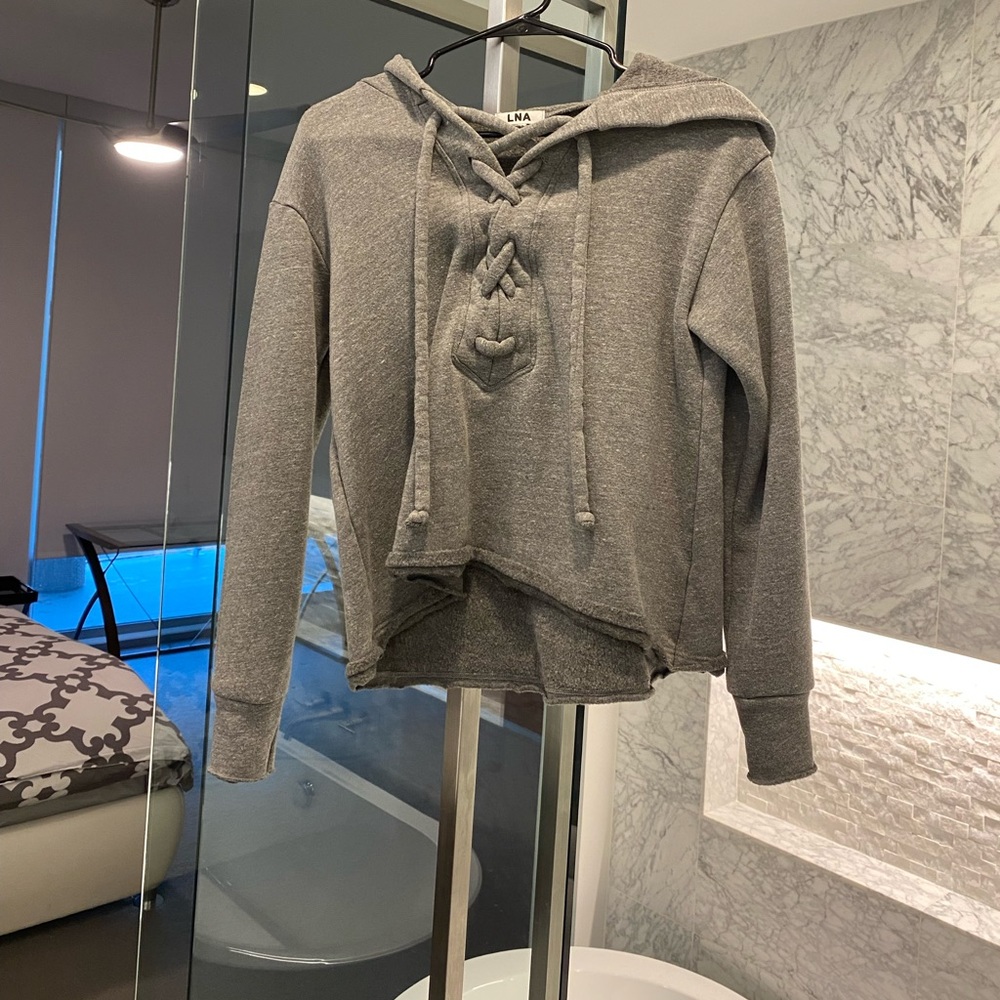 Grey Womens casual sweater from LNA